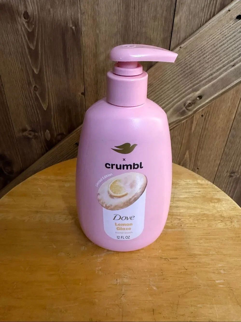 Dove x Crumbl Lemon Glaze Hand Wash – Limited Edition – 12 fl oz (9049)sealed ne